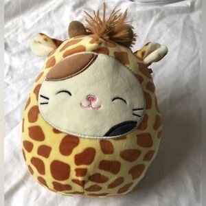 Squishmallow Cam The Cat in Giraffe Costume Plush